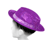 Vi Celeb Purple hat hair