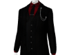 Mobster Red Black Suit