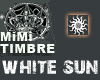 white sun stamp
