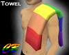 CB Folded Towel Rainbow