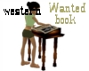 Western wanted book