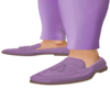 XK*Purple Casual Loafers