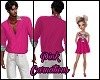 Mens Floral & Pink Shirt
