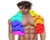 beach towel rainbow