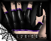 [*L] Pin Gloves | violet