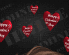 Valentine's Head Hearts