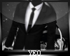 |Y| Black Tie Suit Top