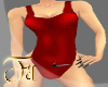 *FD*Sporty Swimsuit Red