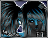 (M)Blk&Blu Wiki Hair[FT]