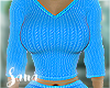 🌸Babe Blue top