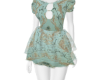 B Mini Dress Turquoise