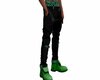 CHNL Jeans Black/Green