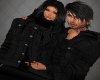 Black  FullOut Couple M