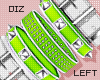 !!D Bracelets Green Left