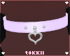 T|Heart Choker Lilac