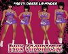 Party Dress Lavender