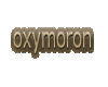 oxymoron