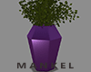 Indoor Plants Vase Purpl