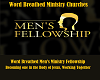 Mens Ministry Sign