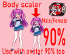 90% Teens BodyScaler F/M