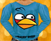angry bird blue tshirt
