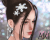 Aki Glint Snow HairPin R