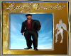 ANGEL Blk Suit Red Shirt