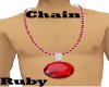 Ruby Chain Bling