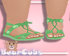Girls Clover Sandals