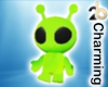 little green alien pet