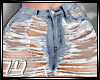 *M* Broken Dark Jeans
