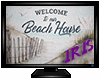 Welcome Beach House Mat
