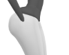 White Pudge Tights