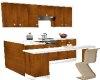 Small Wooden Kitchenette