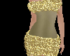 furry Dress Gold