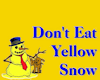 Yellow snow
