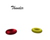 red and yellow floats