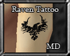 (MD)Raven Arm Tattoo