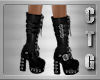 CTG BUCKLED GRUNGE BOOTS