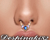 Ds Gold Ocean Nose Ring