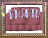 Heavenly Pink Puffy Sofa