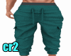 Aqua Cargo Pants