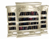 ivory bookcase
