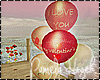 Valentines Balloons Love