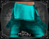 xMx:Baggy Teal Jeans