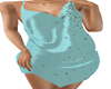 Aqua Drape Dress