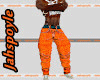 LV orange pant