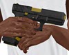Black/Gold Glock-17