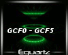 EQ Green C/Floor Light