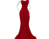 Carmine Red Gown